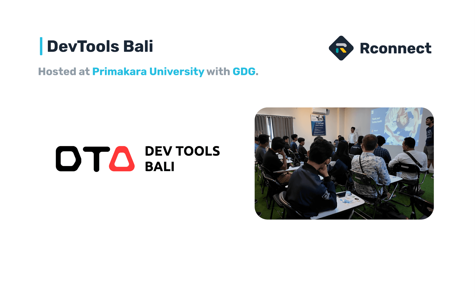 DevTools Bali with Google Developer Group Bali